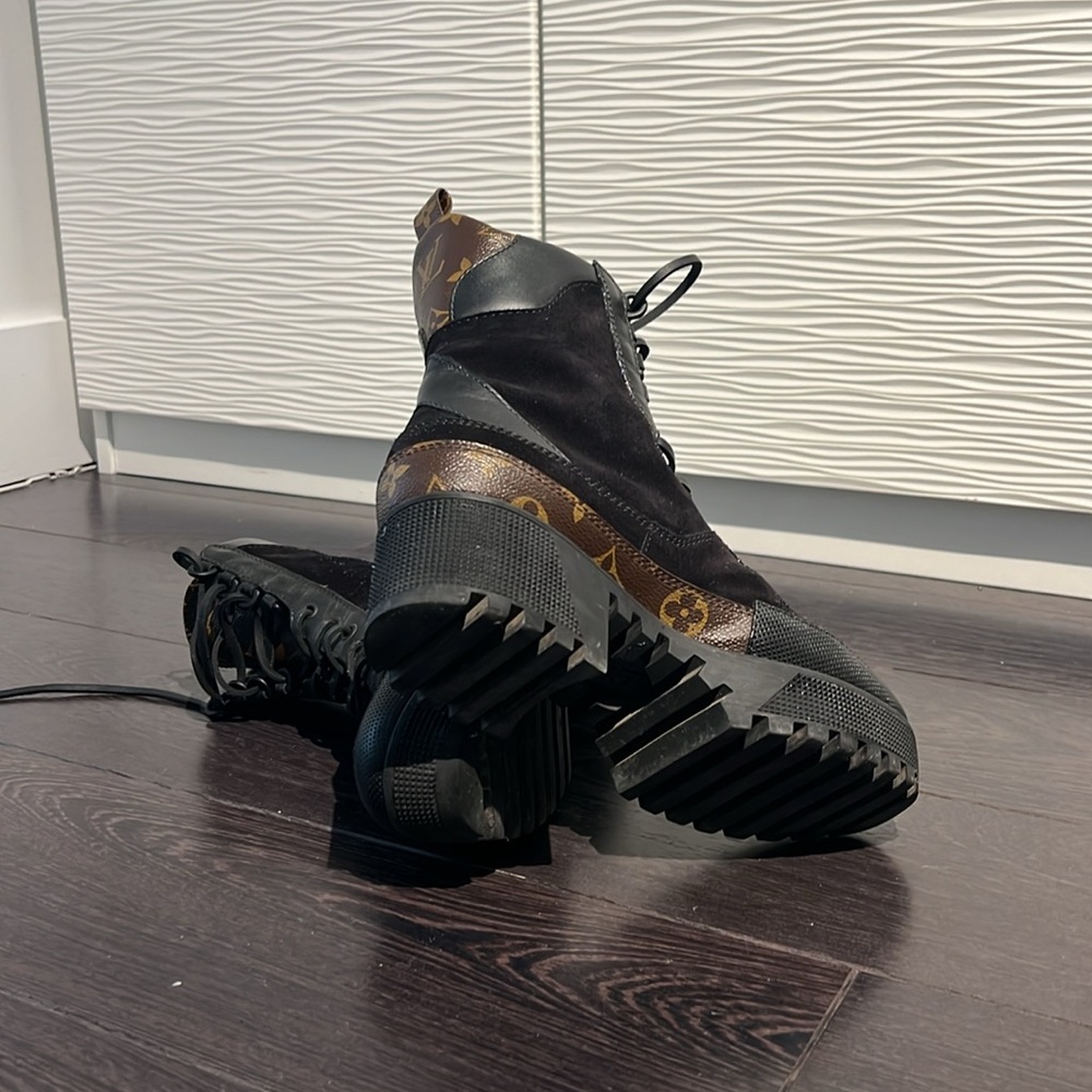 Louis Vuitton Laureate Platform Desert Boots 38.5 EU - Picture 4 of 7